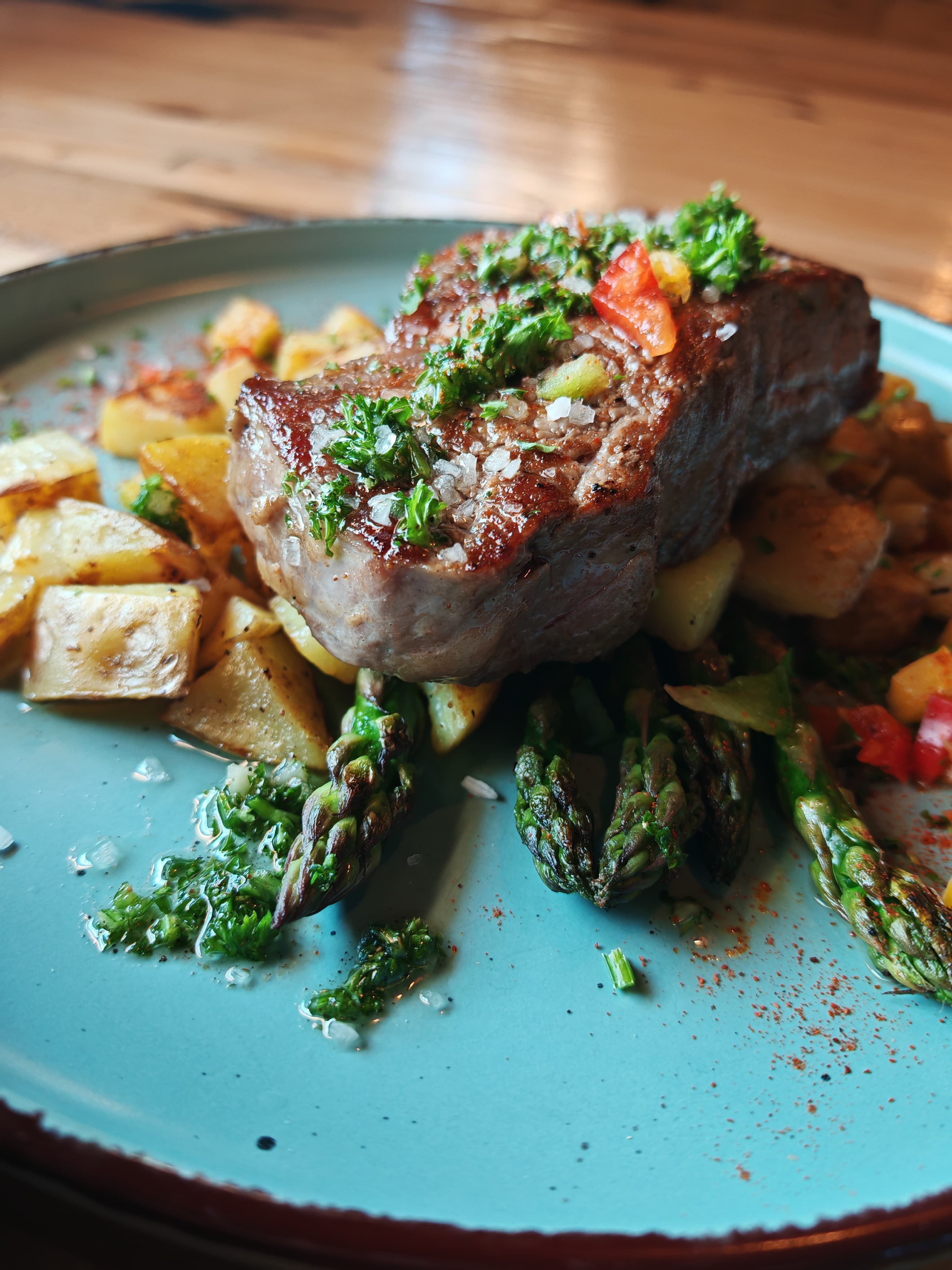 Steak in bester Qualität im Restaurant Schmex